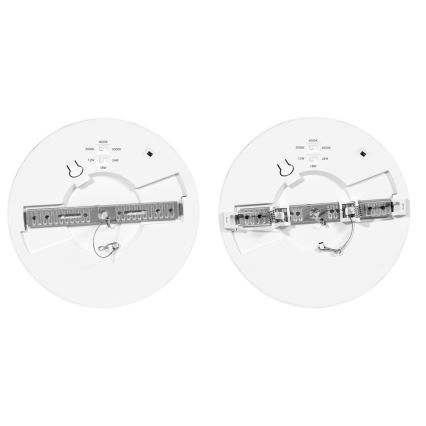 Himmennettänä LED-paneeli anturilla LEXA LED/12/18/24W/230V 3000/4000/6000K halkaisija 30 cm valkoinen