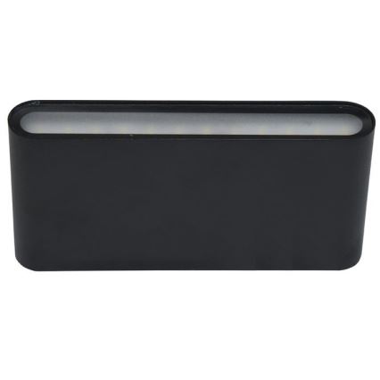 LED-ulkoseinävalaisin BRICK 2xLED/6W/230V 3000/4000/6500K IP65 musta