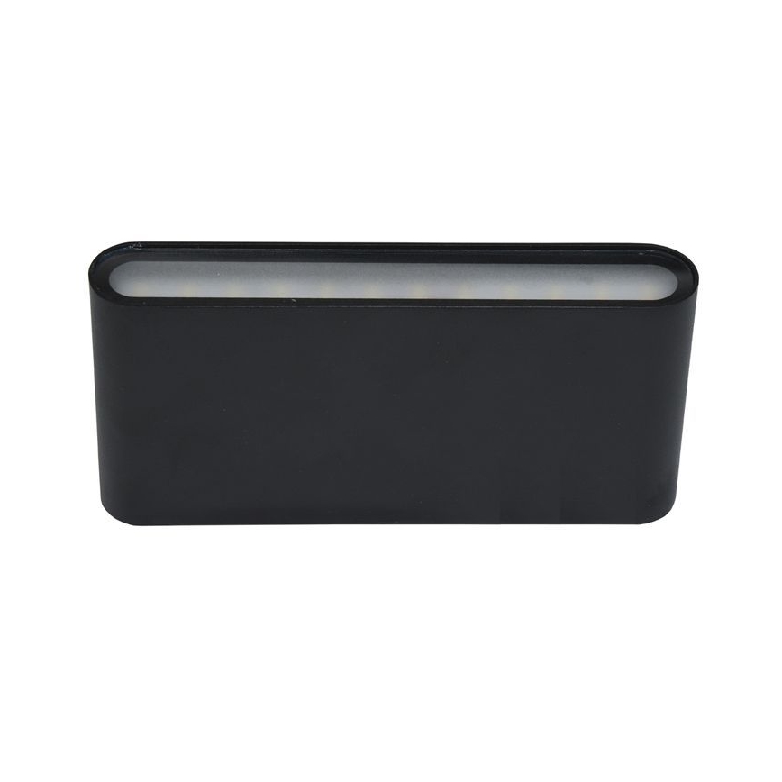 LED-ulkoseinävalaisin BRICK 2xLED/6W/230V 3000/4000/6500K IP65 musta