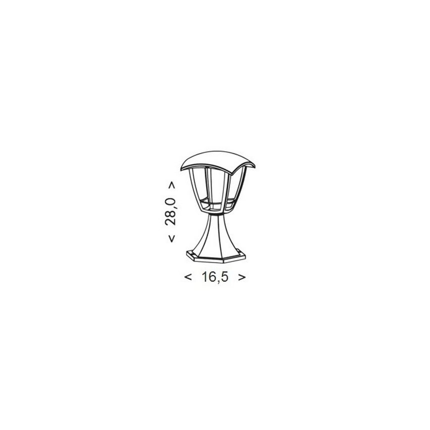 LED-ulkolamppu VERONA LED/8W/230V IP44