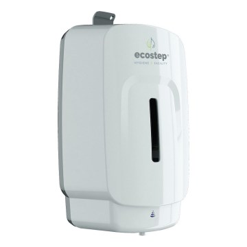 EcoStep 50051 - Kosketukseton saippua-annostelija S3 1000 ml 4xAA valkoinen