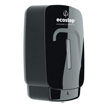 EcoStep 50052 - Kosketukseton saippua-annostelija S3 1000 ml 4xAA musta