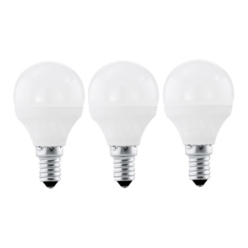 Eglo 10698 - SETTI 3x LED-polttimo E14/4W/230V 320lm