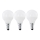 Eglo 10698 - SETTI 3x LED-polttimo E14/4W/230V 320lm