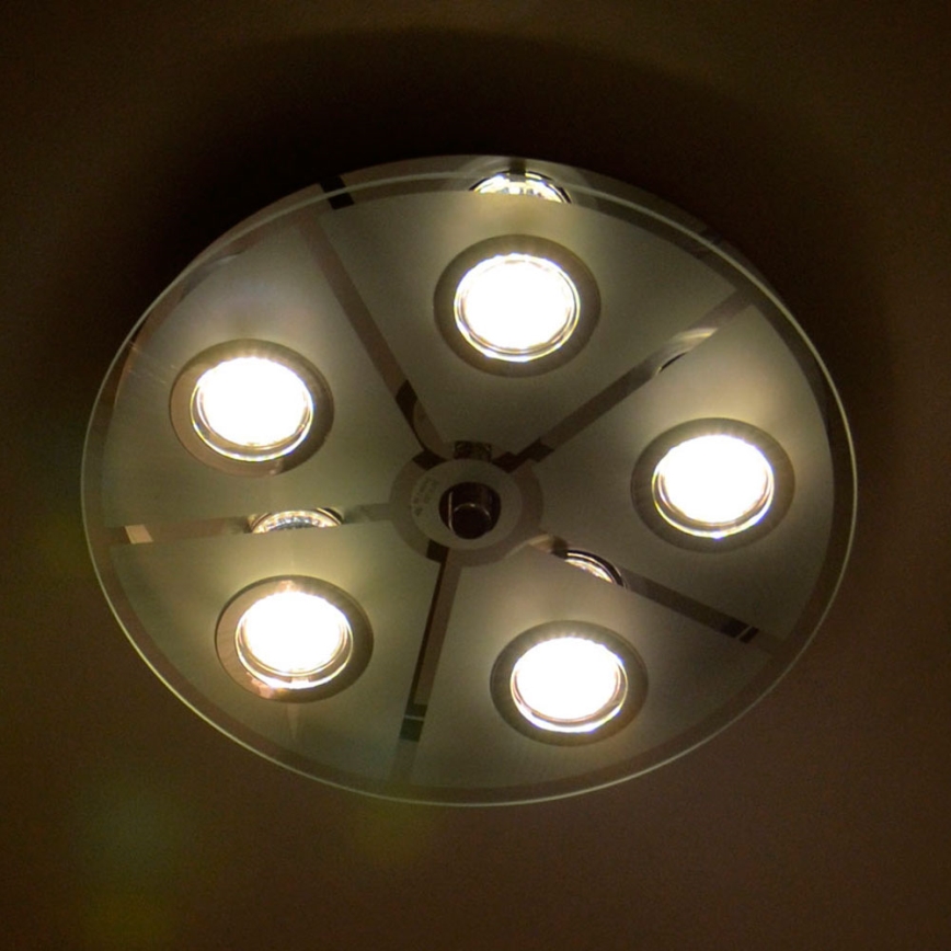 EGLO 13552 - LED-kattovalaisin CABO 5xGU10/3W/230V