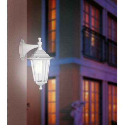 EGLO 22462 - Ulkoseinävalaisin LATERNA 5 1xE27/60W/230V IP44 valkoinen