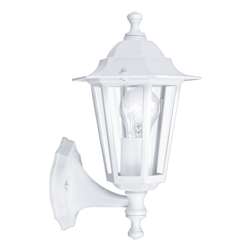 EGLO 22463 - Ulkoseinävalaisin LATERNA 5 1xE27/60W valkoinen