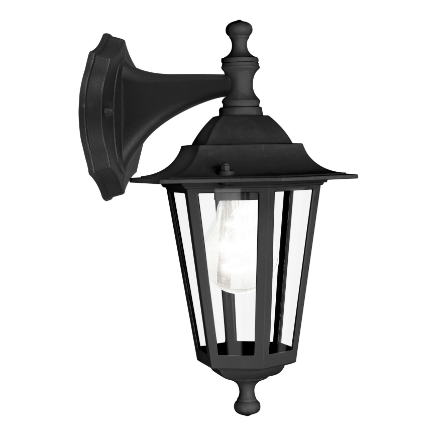 EGLO 22467 - Ulkoseinävalaisin LATERNA 4 1xE27/60W musta