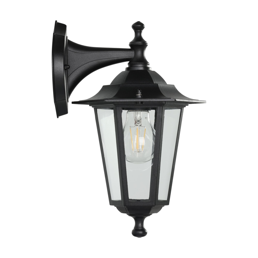 EGLO 22467 - Ulkoseinävalaisin LATERNA 4 1xE27/60W musta
