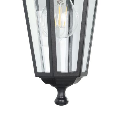 EGLO 22467 - Ulkoseinävalaisin LATERNA 4 1xE27/60W musta