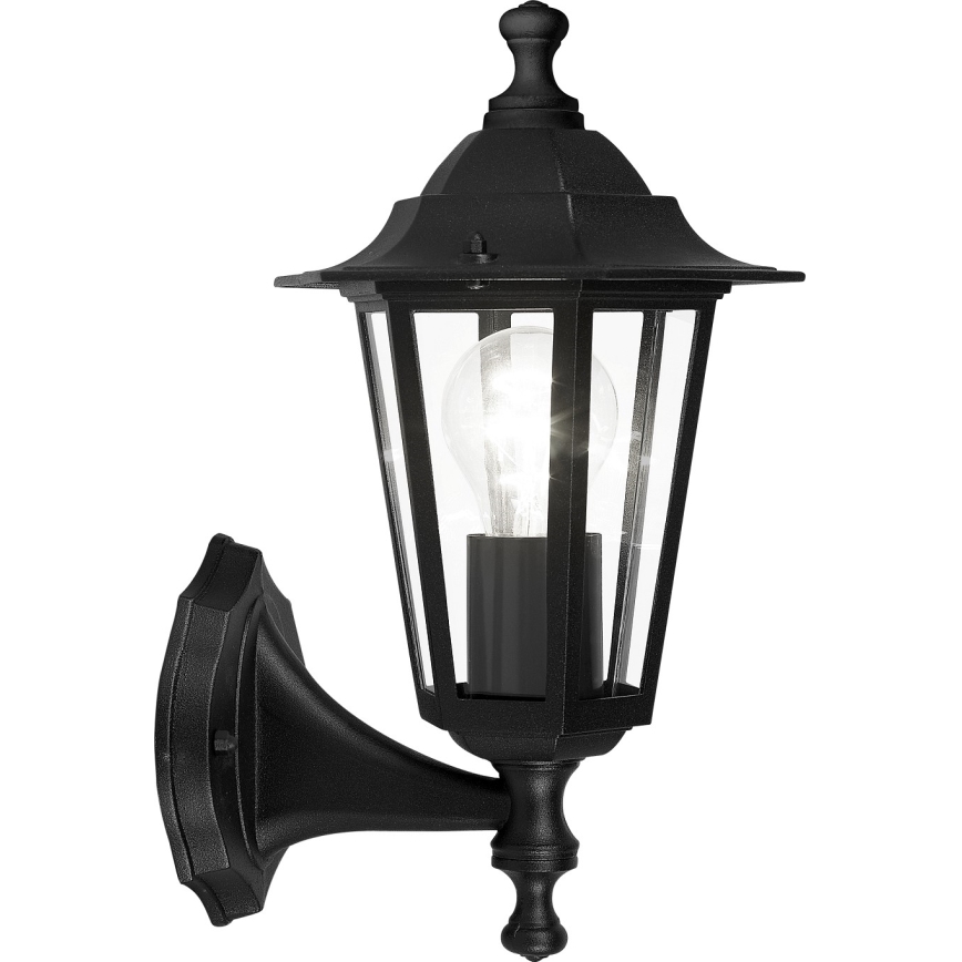 EGLO 22468 - Ulkoseinävalaisin LATERNA 4 1xE27/60W musta