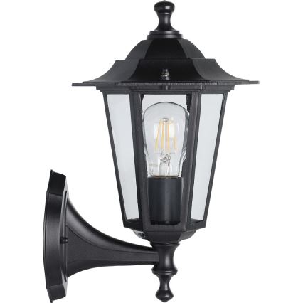 EGLO 22468 - Ulkoseinävalaisin LATERNA 4 1xE27/60W musta