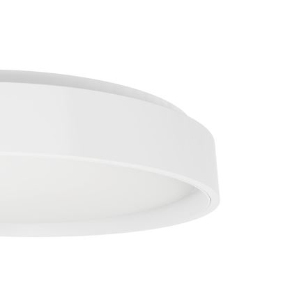 Eglo 300686 - LED RGBW himmennettävä kattovalaisin MASSIGNANO-Z LED/18,5W/230V valkoinen + kaukosäädin