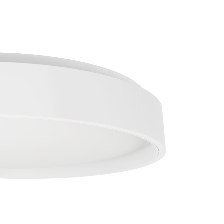 Eglo 300686 - LED RGBW himmennettävä kattovalaisin MASSIGNANO-Z LED/18,5W/230V valkoinen + kaukosäädin