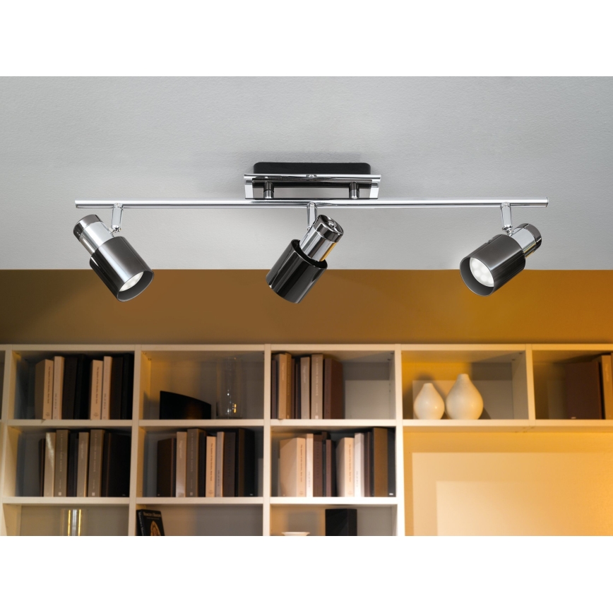 Eglo 30834 - LED-kohdevalaisin DAVIDA 1 3xGU10/5W/230V