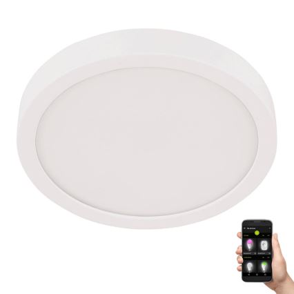 Eglo - LED Kylpyhuoneen kattovalo LED/20,5W/230V IP44 valkoinen