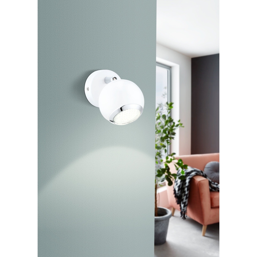 EGLO 31001 - LED-kohdevalaisin BIMEDA 1xGU10/3W LED