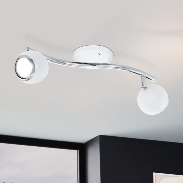 EGLO 31002 - LED-kohdevalaisin BIMEDA 2xGU10/3W LED