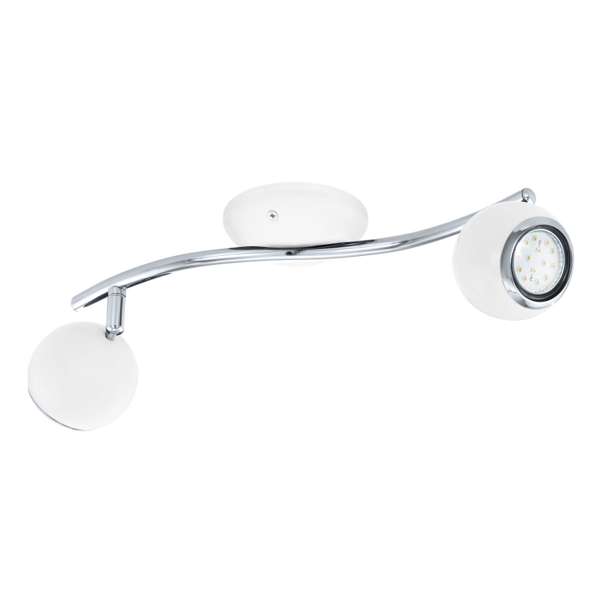EGLO 31002 - LED-kohdevalaisin BIMEDA 2xGU10/3W LED