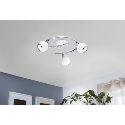EGLO 31003 - LED-kohdevalaisin BIMEDA 3xGU10/3W LED