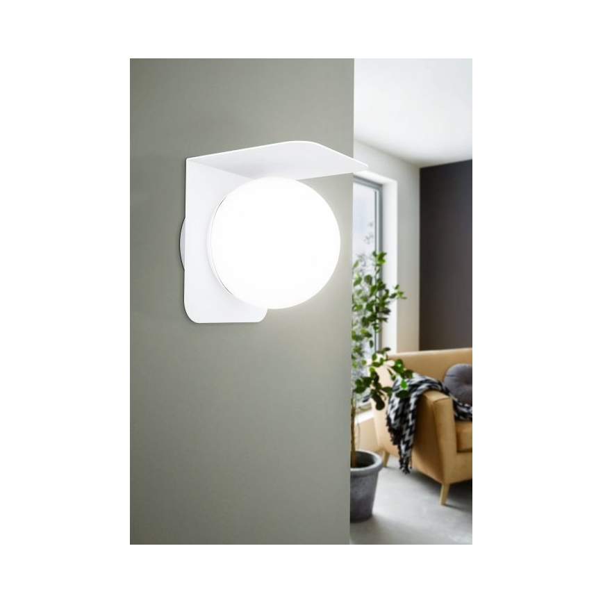 Eglo 31052 - LED RGBW Himmennettävä ulkovalo CORRIENTES 1xE27/9W/230V IP44 valkoinen