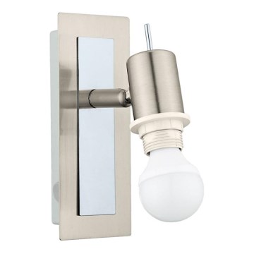 Eglo 31124 - LED-seinävalaisin MY CHOICE 1xE14/4W/230V mattakromi