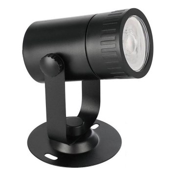Eglo 31374 - LED RGBW Himmennettävä ulko lamppu NEMA-Z 1xGU10/5W/230V 2700-6500K IP65 musta