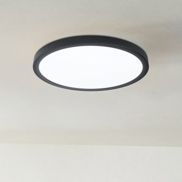 Eglo 31378 - Himmennettävä kylpyhuoneen LED-kattovalaisin ARGOLIS-Z LED/19,5W/230V 2700-6500K IP44 musta