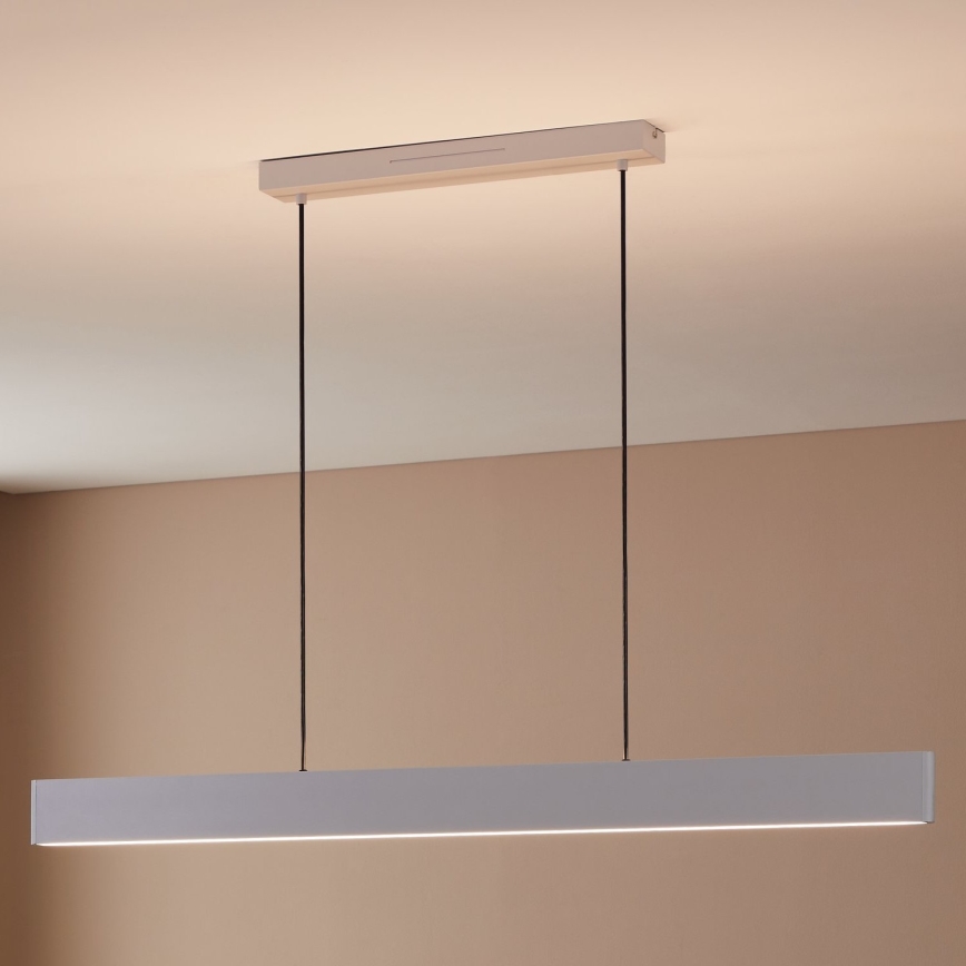 Eglo 31436 - LED RGBW Himmennettävä kattokruunu johdossa ANDREAS-Z LED/38W/230V 2700-6500K valkoinen