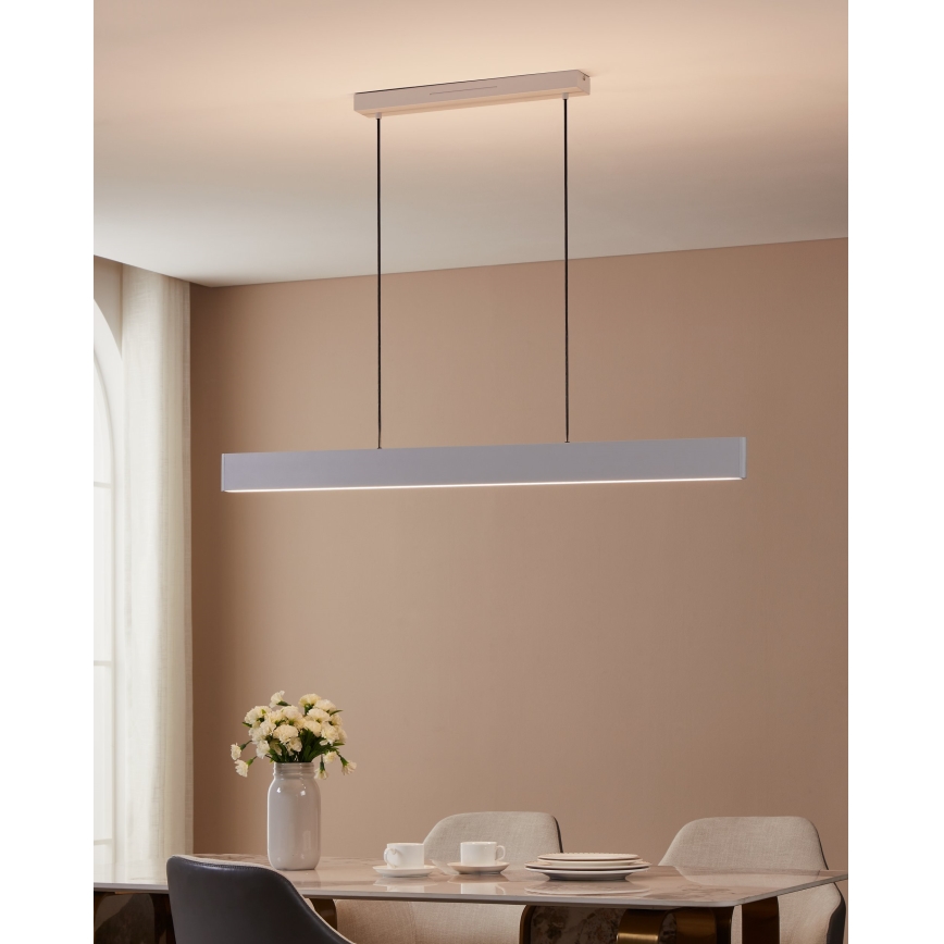 Eglo 31436 - LED RGBW Himmennettävä kattokruunu johdossa ANDREAS-Z LED/38W/230V 2700-6500K valkoinen