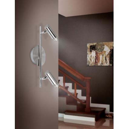 Eglo 31486 - LED-kohdevalaisin LIANELLO 1 2xLED/5W/230V
