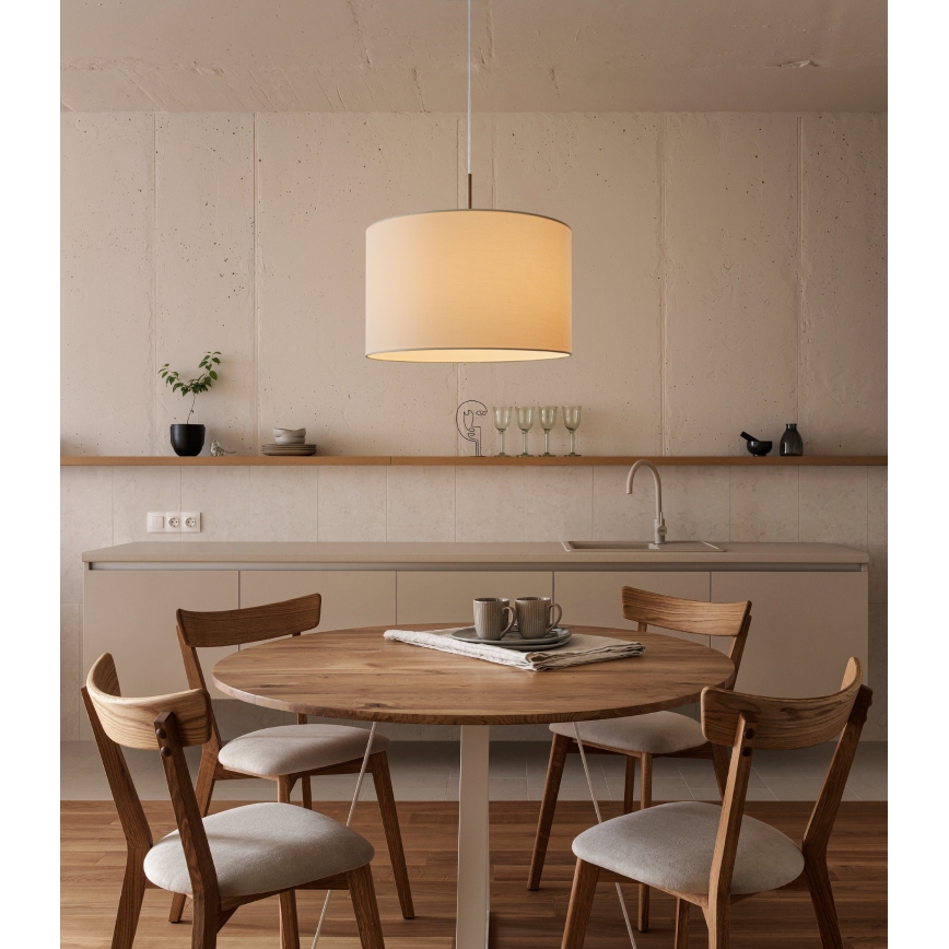 Eglo 31571 - Kattokruunu narulla PASTERI 1xE27/60W/230V