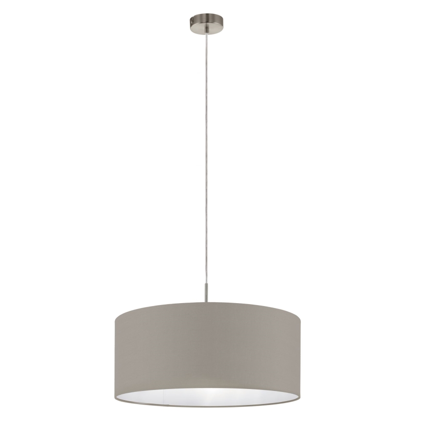 Eglo 31576 - Kattokruunu narulla PASTERI 1xE27/60W/230V
