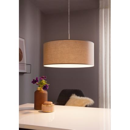 Eglo 31576 - Kattokruunu narulla PASTERI 1xE27/60W/230V