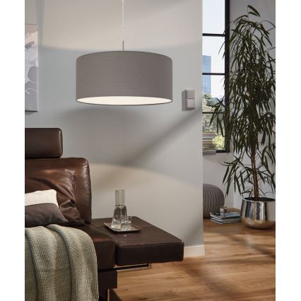 Eglo 31578 - Kattokruunu johdossa PASTERI 1xE27/60W/230V
