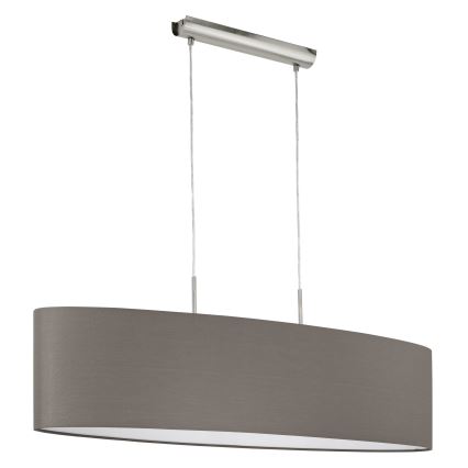 Eglo 31587 - Kattokruunu narulla PASTERI 2xE27/60W/230V