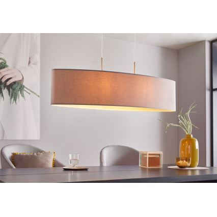 Eglo 31587 - Kattokruunu narulla PASTERI 2xE27/60W/230V