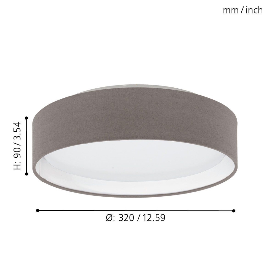 Eglo 31593 LED-kattovalaisin PASTERI LED/11W/230V