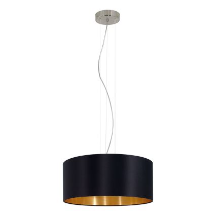 Eglo 31605 - Kattokruunu narulla MASERLO 3xE27/60W/230V