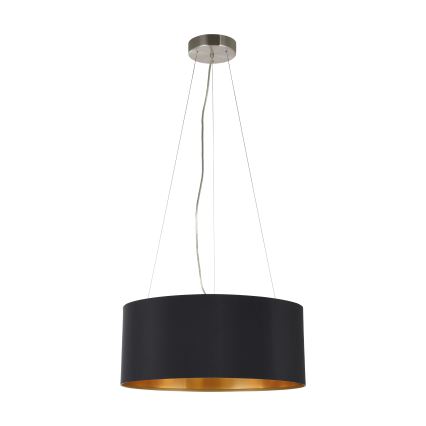 Eglo 31605 - Kattokruunu narulla MASERLO 3xE27/60W/230V