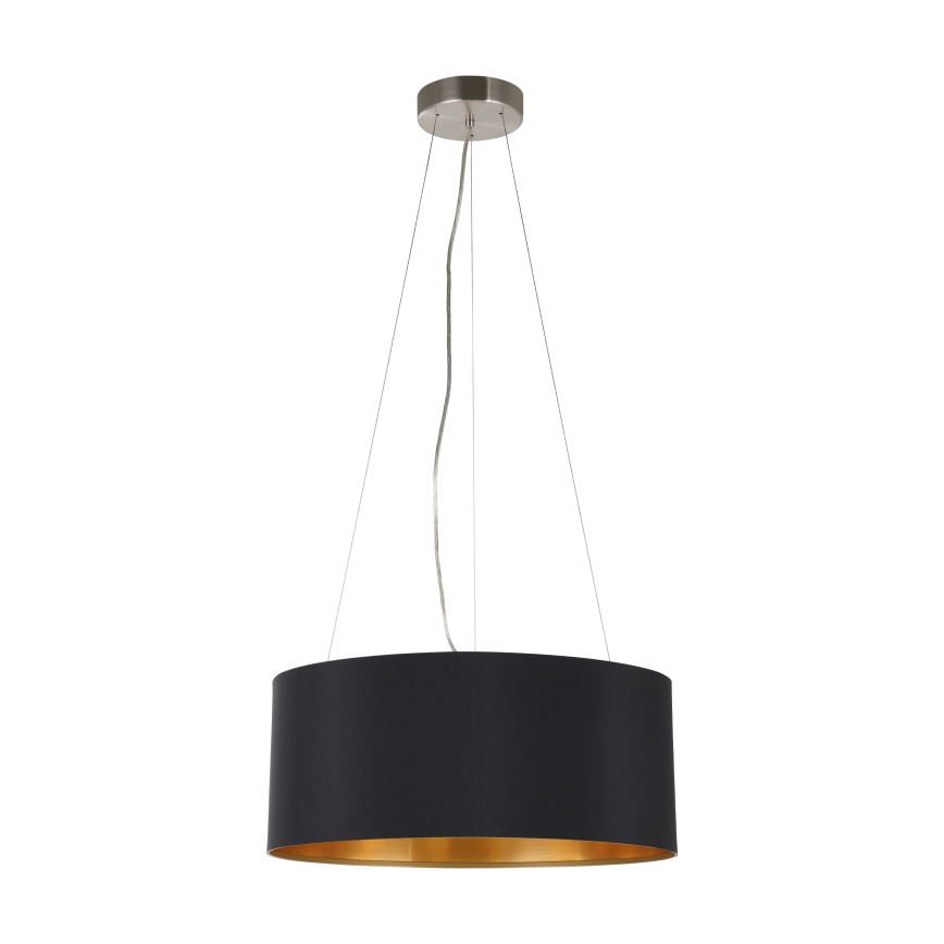 Eglo 31605 - Kattokruunu narulla MASERLO 3xE27/60W/230V