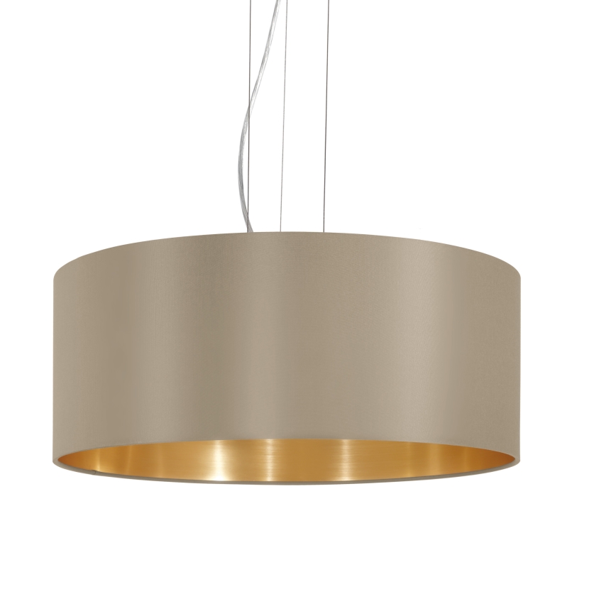 Eglo 31607 - Kattokruunu narulla MASERLO 3xE27/60W/230V