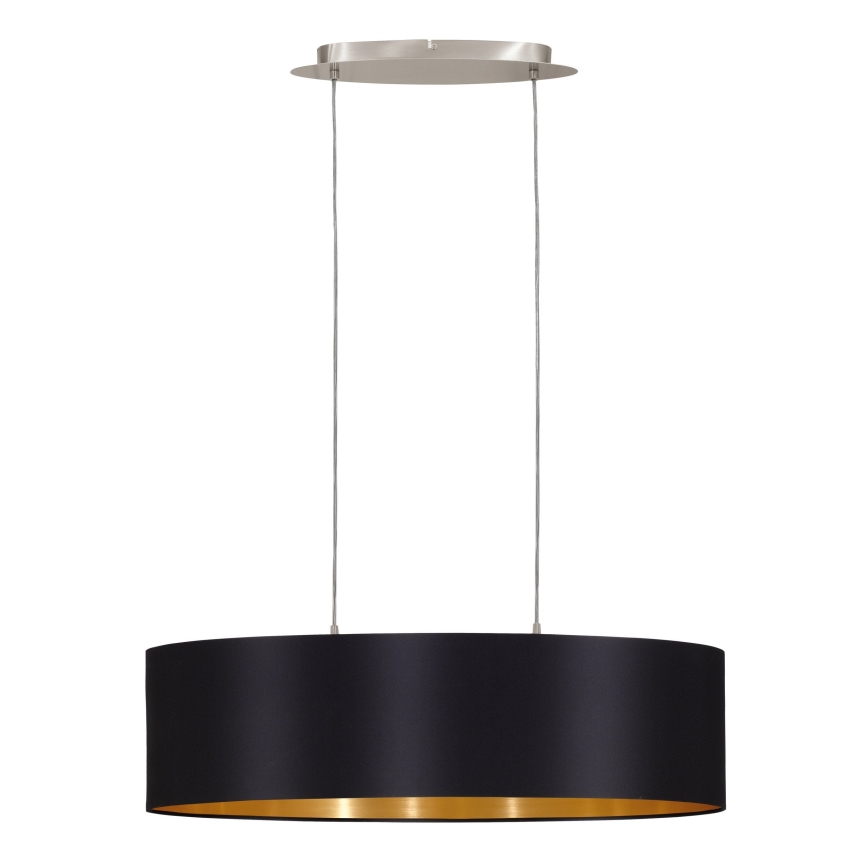 Eglo 31611 - Kattokruunu narulla MASERLO 2xE27/60W/230V