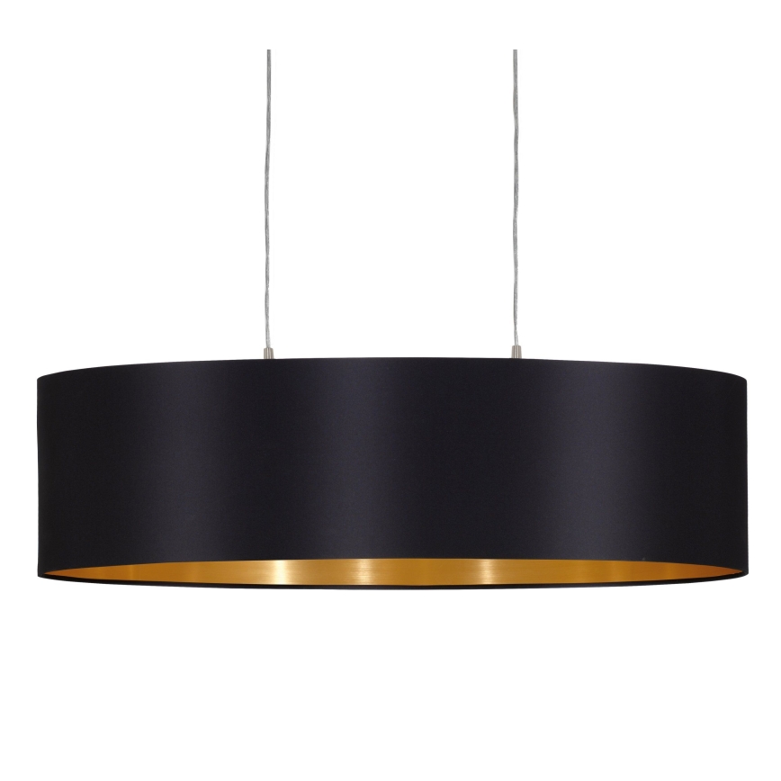 Eglo 31611 - Kattokruunu narulla MASERLO 2xE27/60W/230V