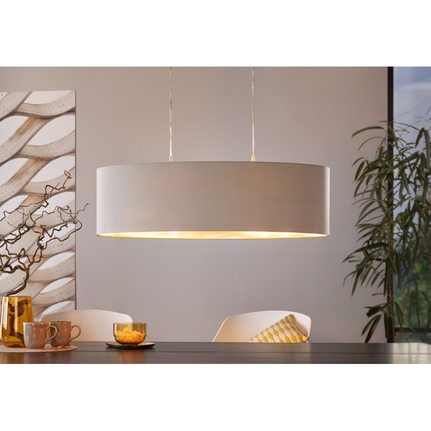 Eglo 31612 - Kattokruunu narulla MASERLO 2xE27/60W/230V