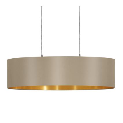 Eglo 31613 - Kattokruunu narulla MASERLO 2xE27/60W/230V