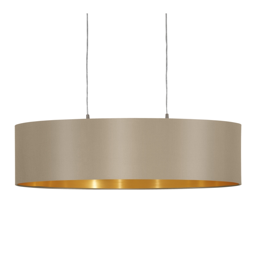 Eglo 31613 - Kattokruunu narulla MASERLO 2xE27/60W/230V