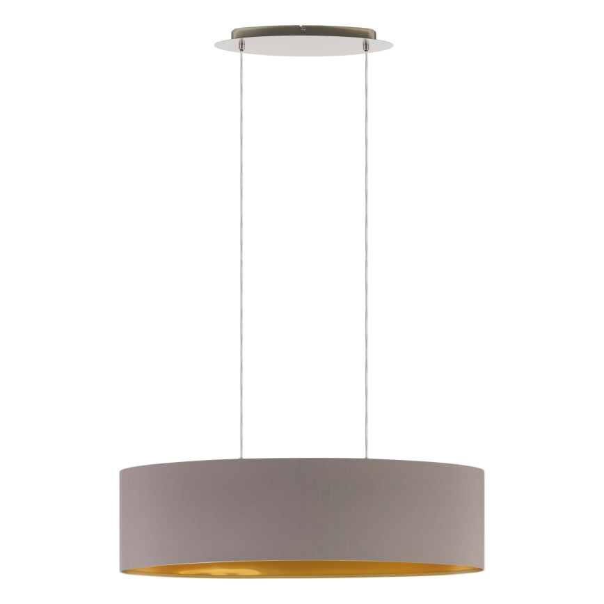 Eglo - Kattovalaisin johdolla 2xE27/60W/230V