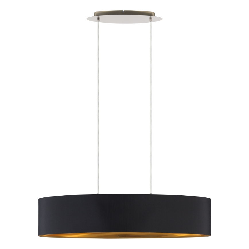 Eglo 31616 - Kattokruunu narulla MASERLO 2xE27/60W/230V
