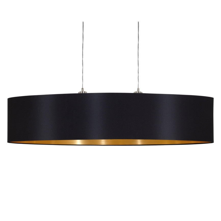 Eglo 31616 - Kattokruunu narulla MASERLO 2xE27/60W/230V